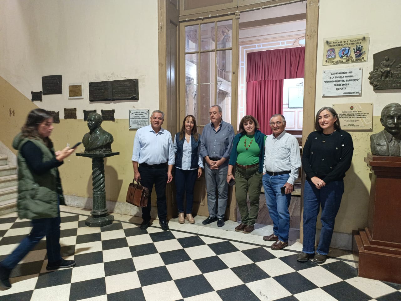Cecco, presidente de CAFESG: “Ya estábamos trabajando en el proyecto de la Escuela Normal”