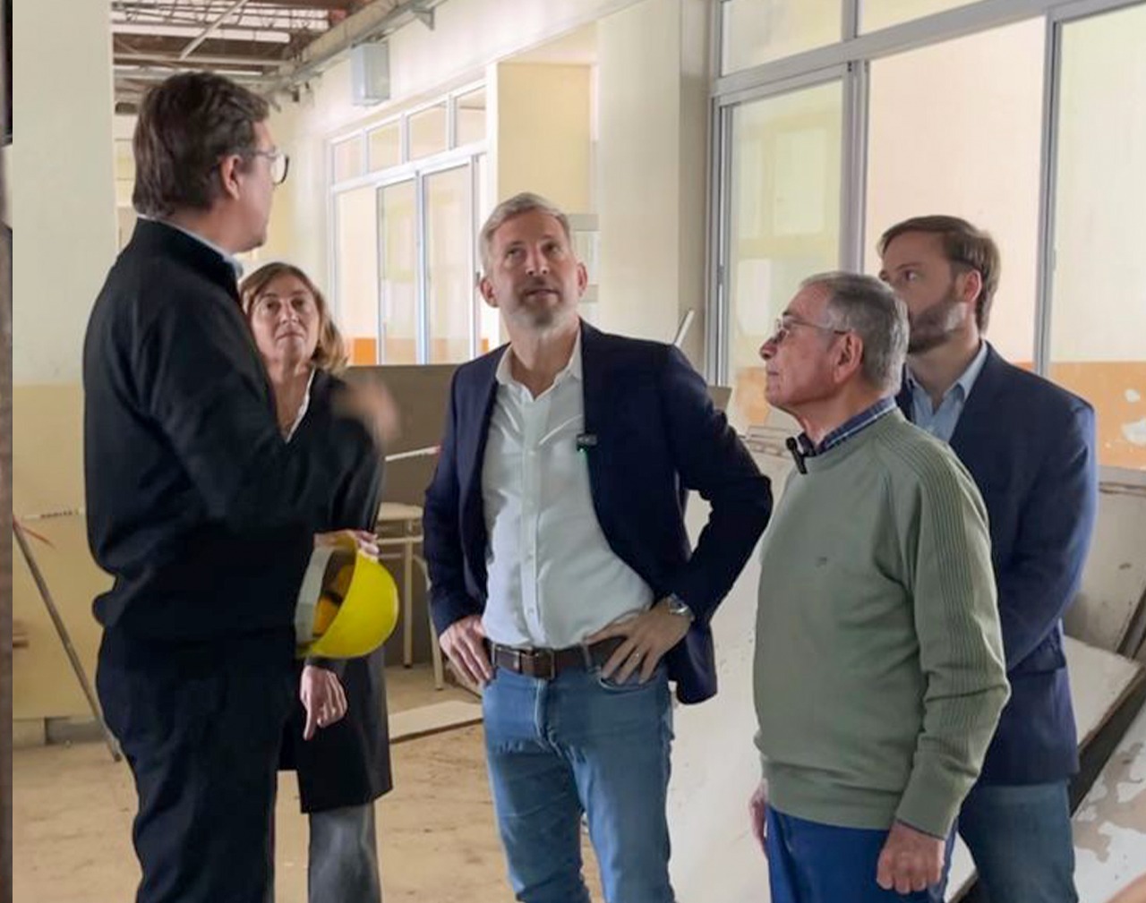 El gobernador Frigerio recorrió obras de CAFESG en Concordia para poner en valor establecimientos educativos