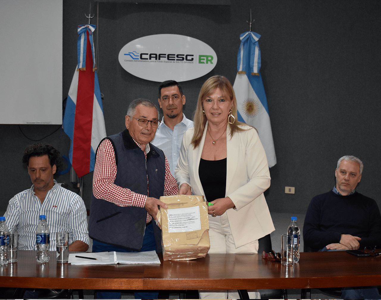 CAFESG abrió los sobres para la modernización de la cocina del Hospital San José en Federación