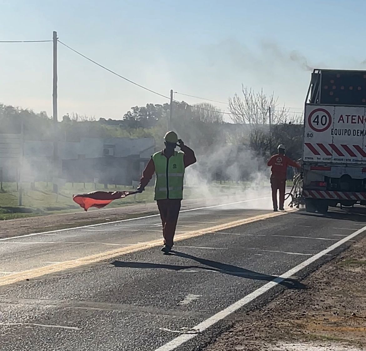 Finalizó la demarcación y señalización de la Ex-Ruta 26