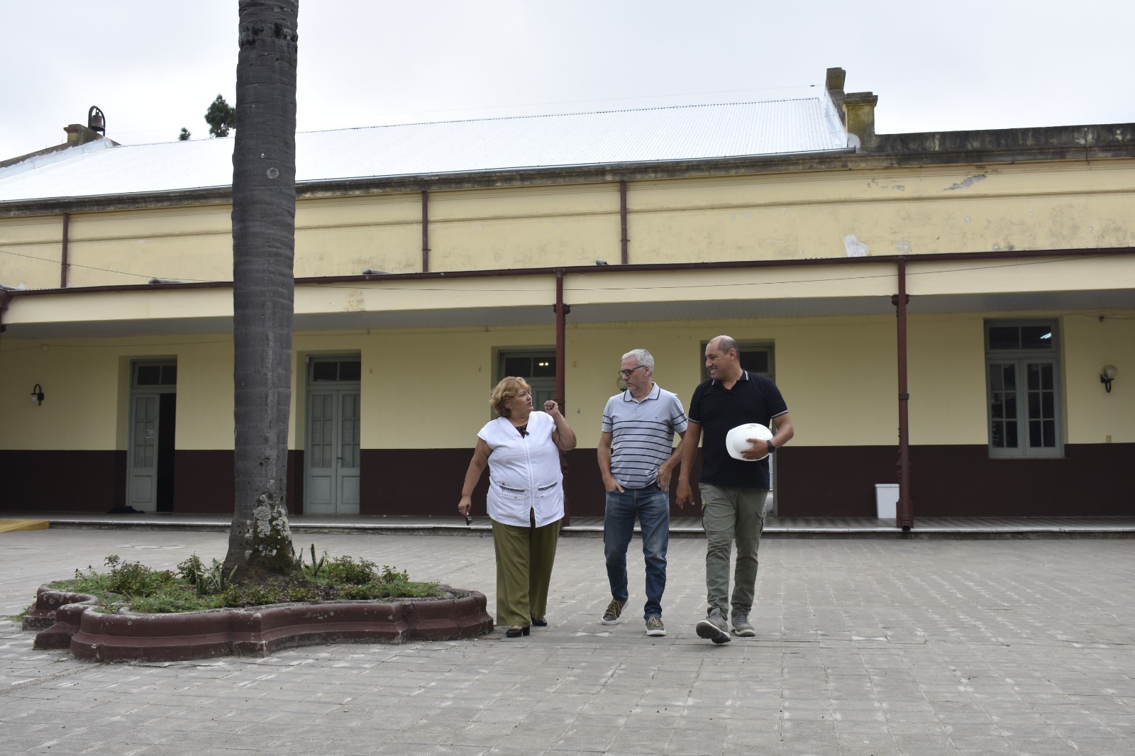 CAFESG finalizó las obras de puesta en valor en la emblemática Escuela Nº 1 «Juan José Paso» de Colón.